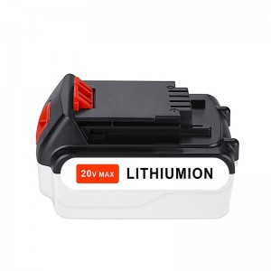 Li-ion 20V 5000mAh μπαταρίες αντικατάστασης Επαναφορτιζόμενα εργαλεία για Black \u0026 Decker LB20, LBX20, LBX4020, LB2X4020