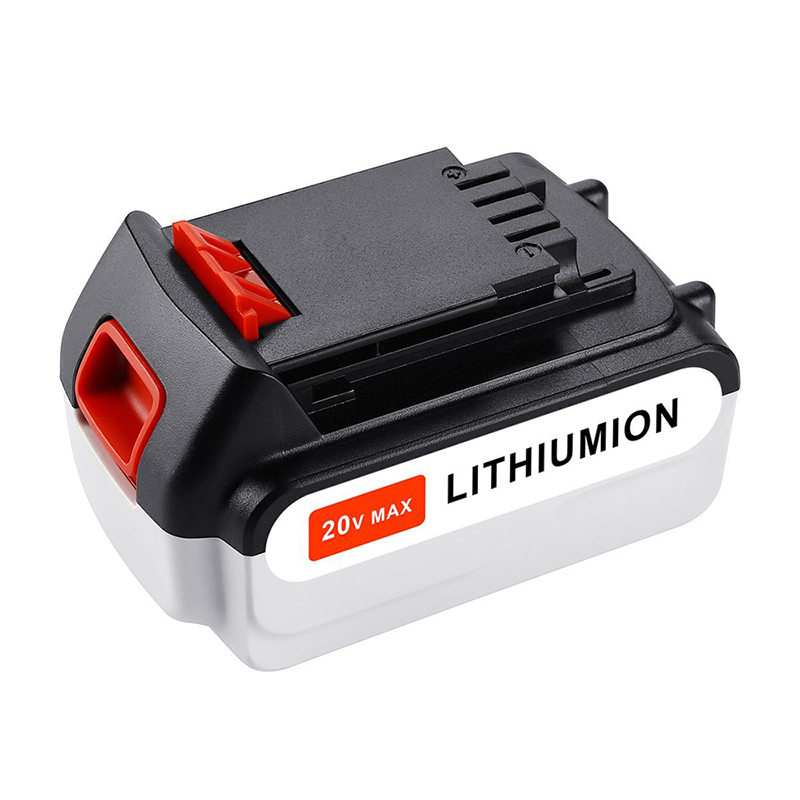 Για μπαταρίες Black \u0026 Decker LB20, LBX2020, LBX4020, LB2X4020 Μπαταρία αντικατάστασης μπαταριών Li-ion 20V 6000mAh