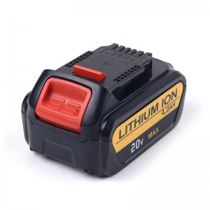 Li-ion 4000mAh 20V μπαταρία τρυπανιού για μπαταρίες Dewalt DCB180, DCB181, DCB182