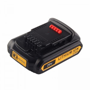 Li-ion 20V μπαταρία αντικατάστασης 2000mAh για Dewalt DCB180, DCB181, DCB182