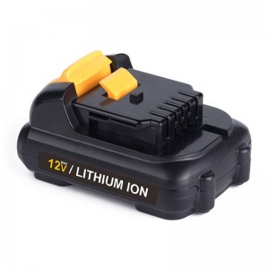 Li-ion 1500mAh 12V μπαταρία μπαταρίας τρυπάνι για Dewalt DCB120, DCB121